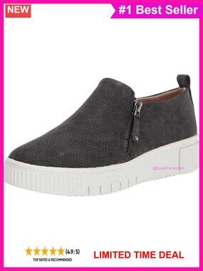 Platform Slip On Fashion Sneaker Memory Foam Round Toe Casual